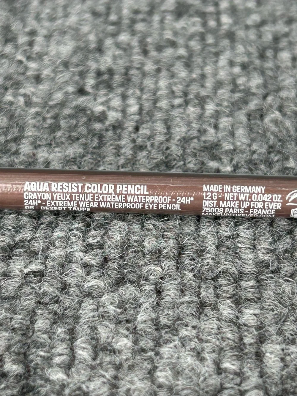 Make Up For Ever Aqua Resist Color 👁️ Pencil 05 DESERT TAUPE Eyeliner Full Size